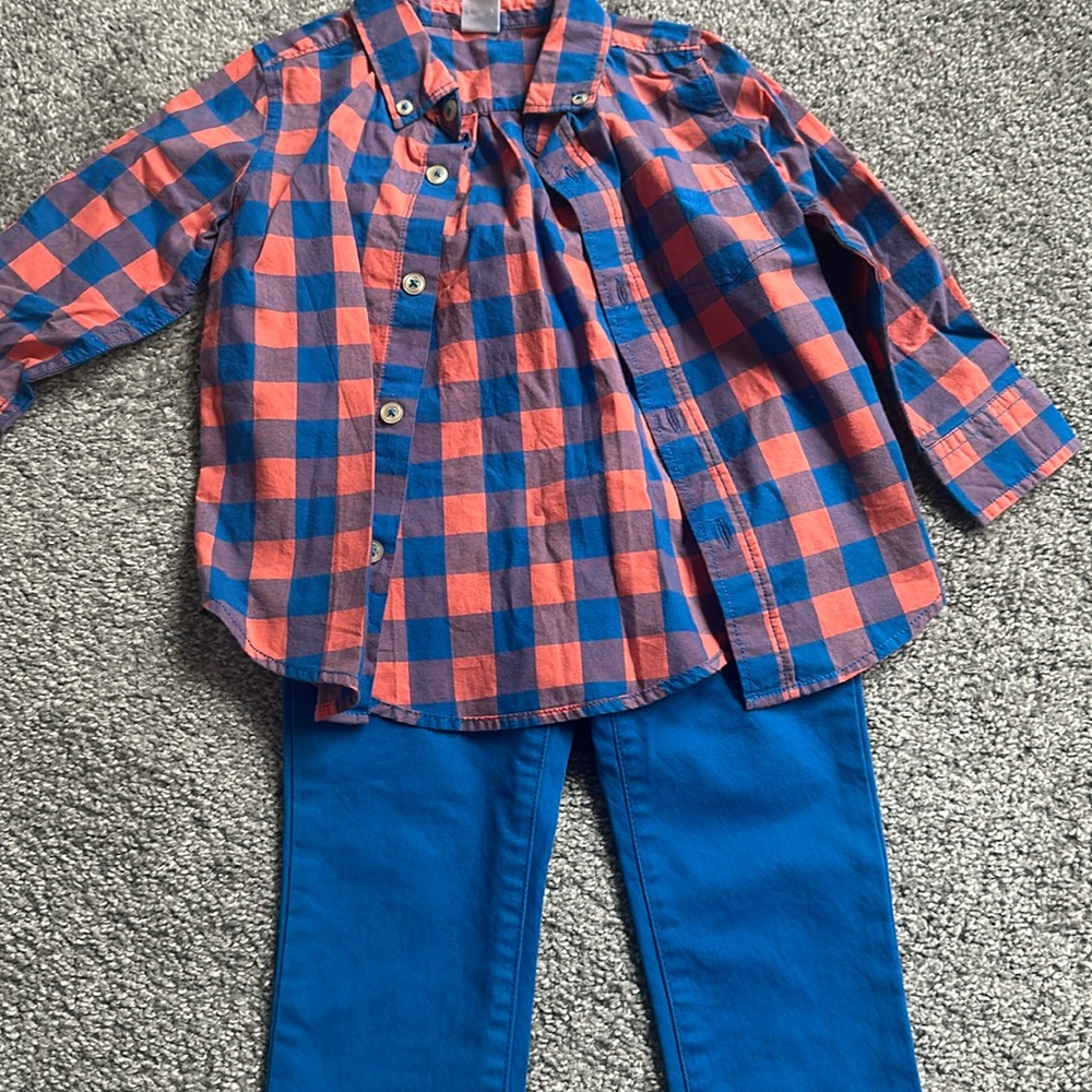 Button Up & Pants